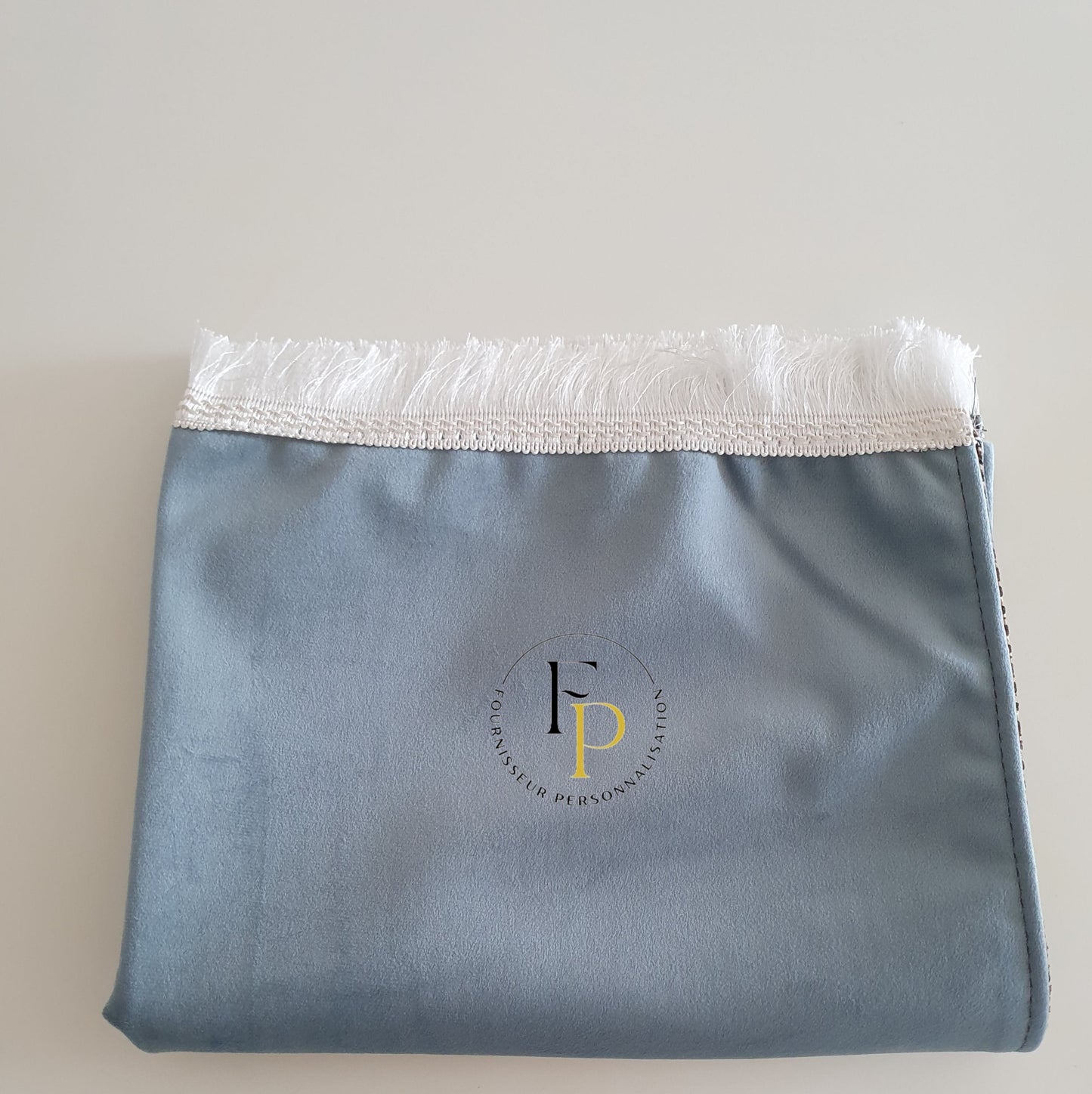 Tapis de prière fin aspect velours