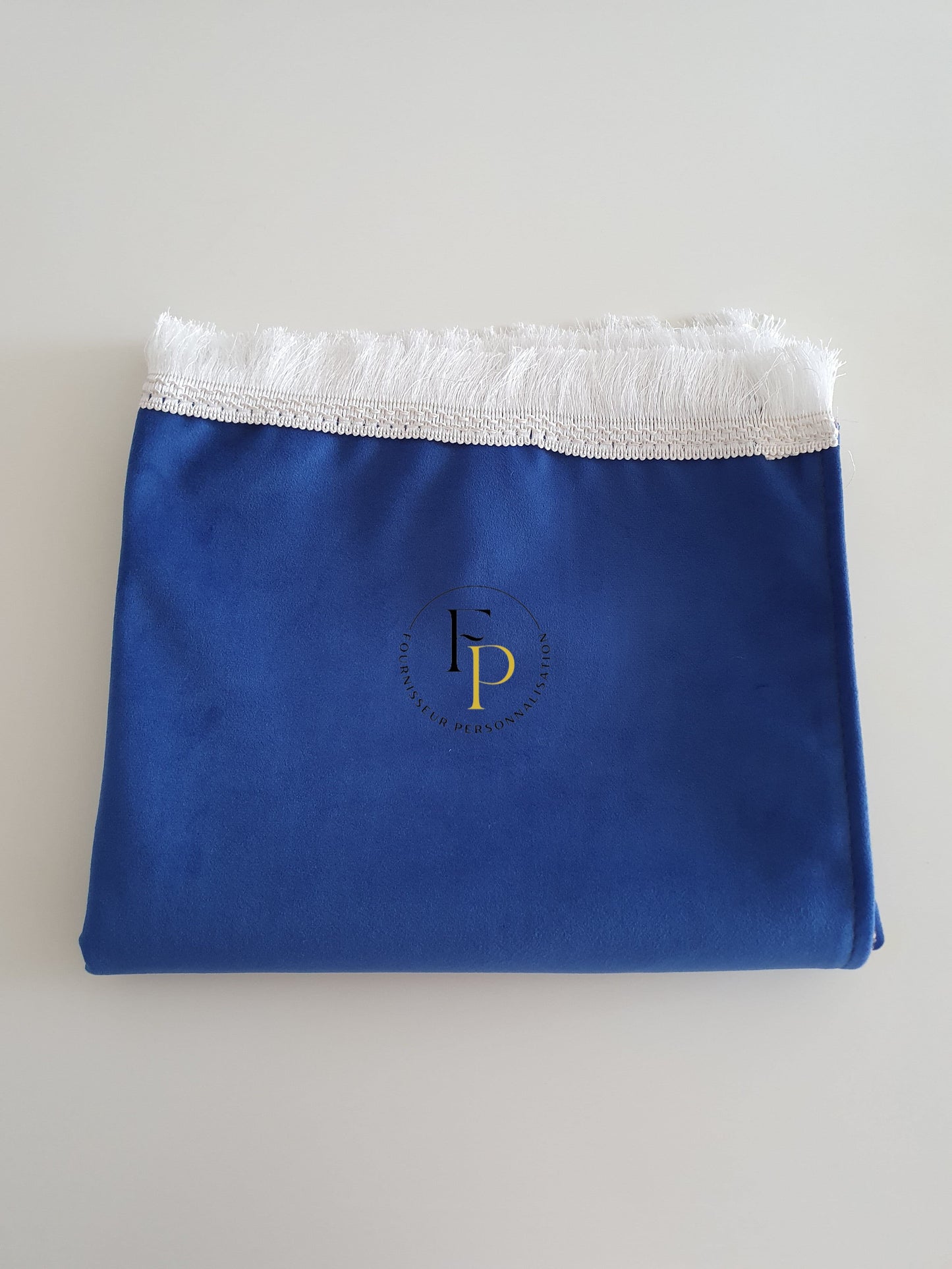 Tapis de prière fin aspect velours
