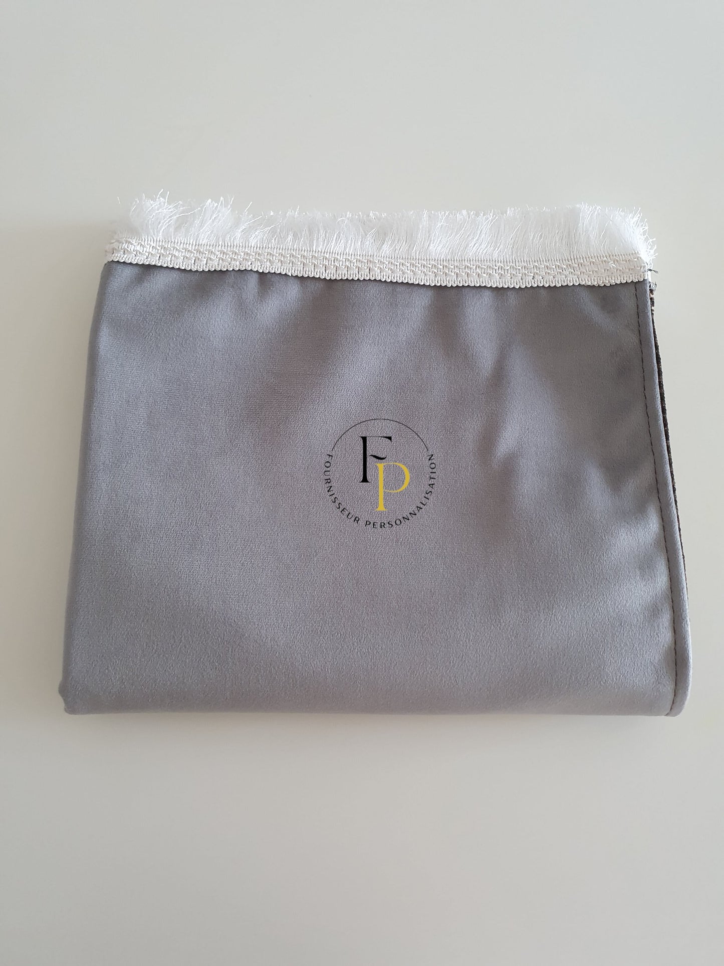 Tapis de prière fin aspect velours