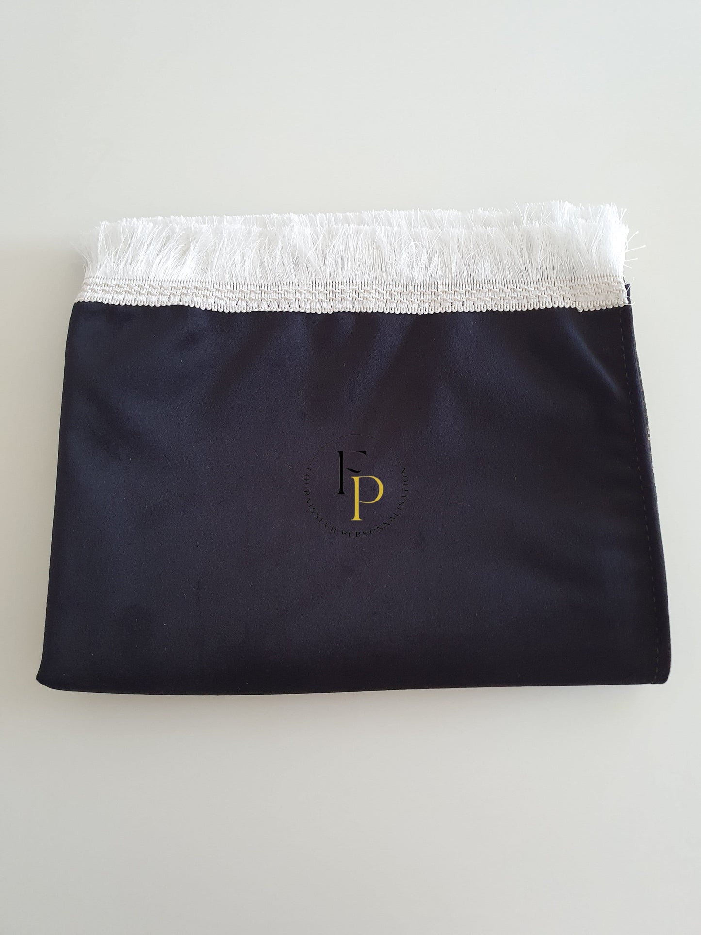 Tapis de prière fin aspect velours