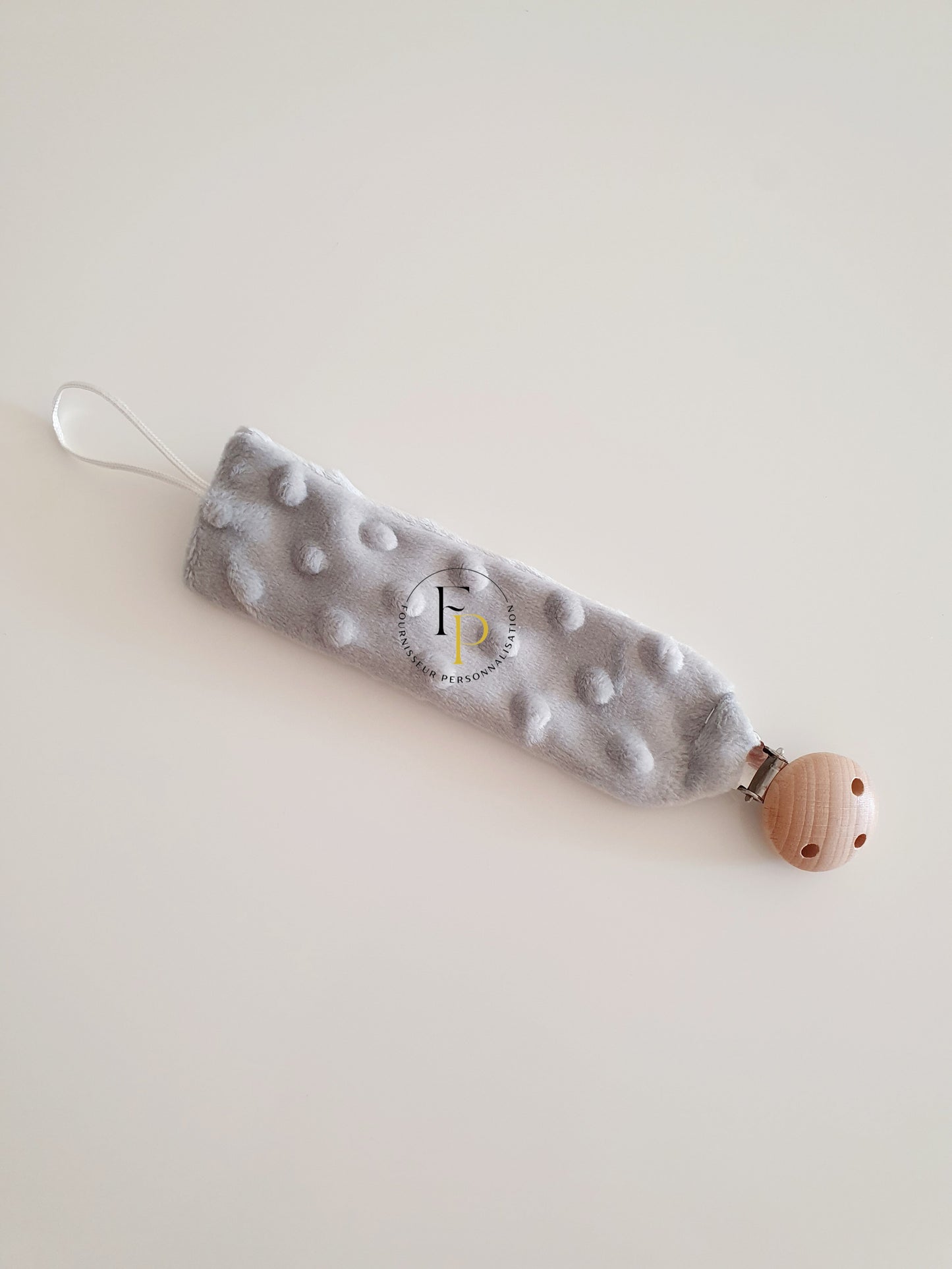 Attache tétine minky