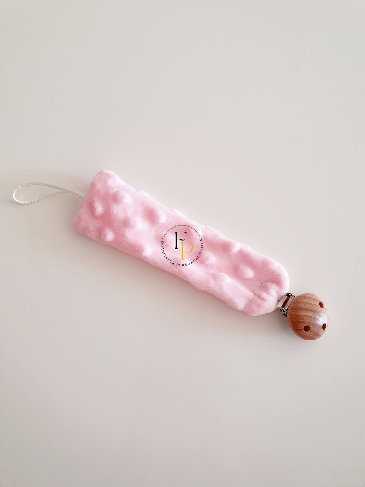 Attache tétine minky - Fournisseur Personnalisation