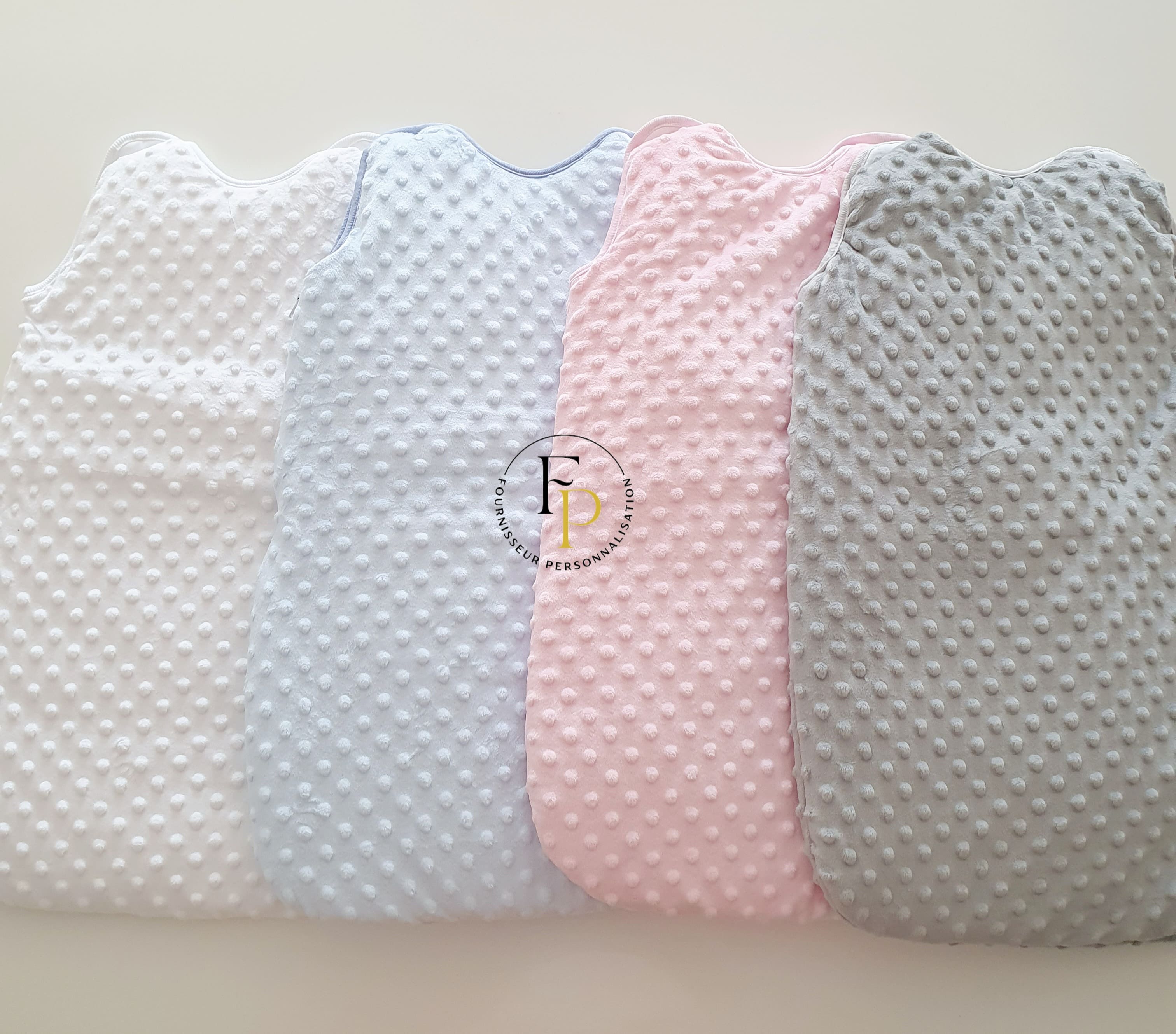 Gigoteuse minky | Chocolat à personnaliser