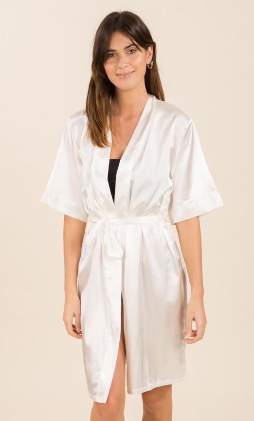 Lot de 3 peignoirs blanc