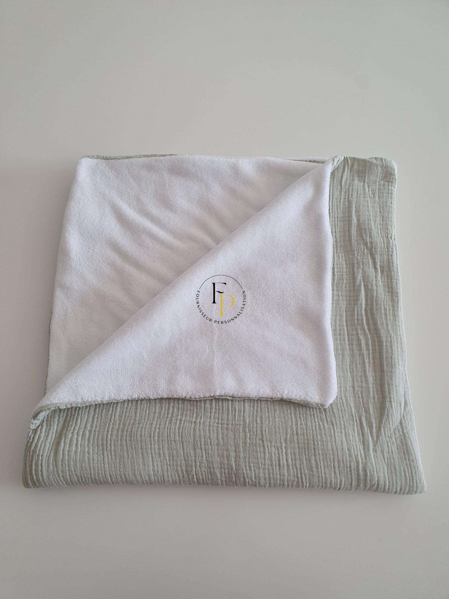 Plaid bébé gaze de coton