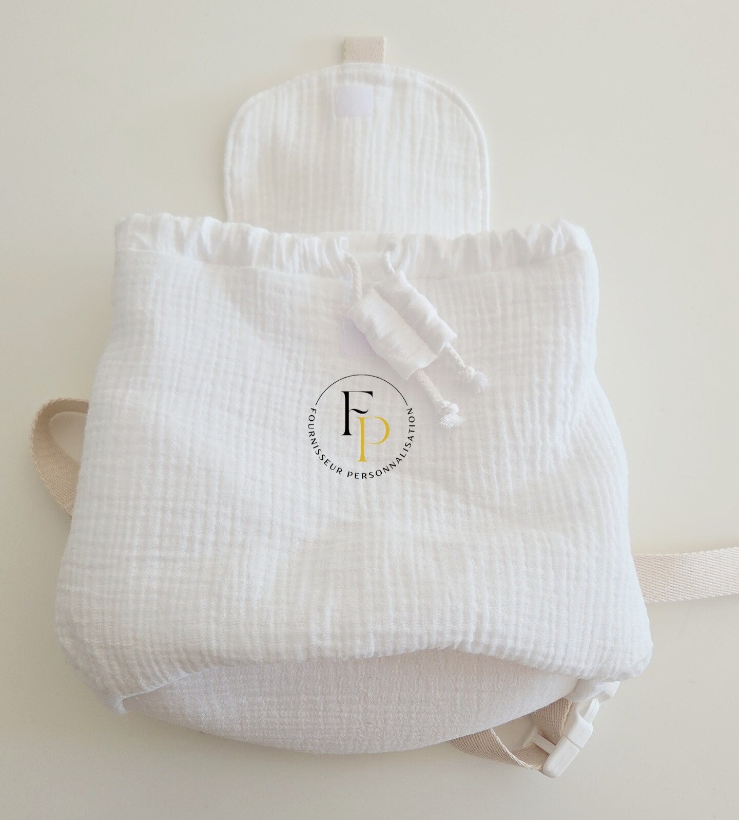 Sac à dos oreilles gaze de coton