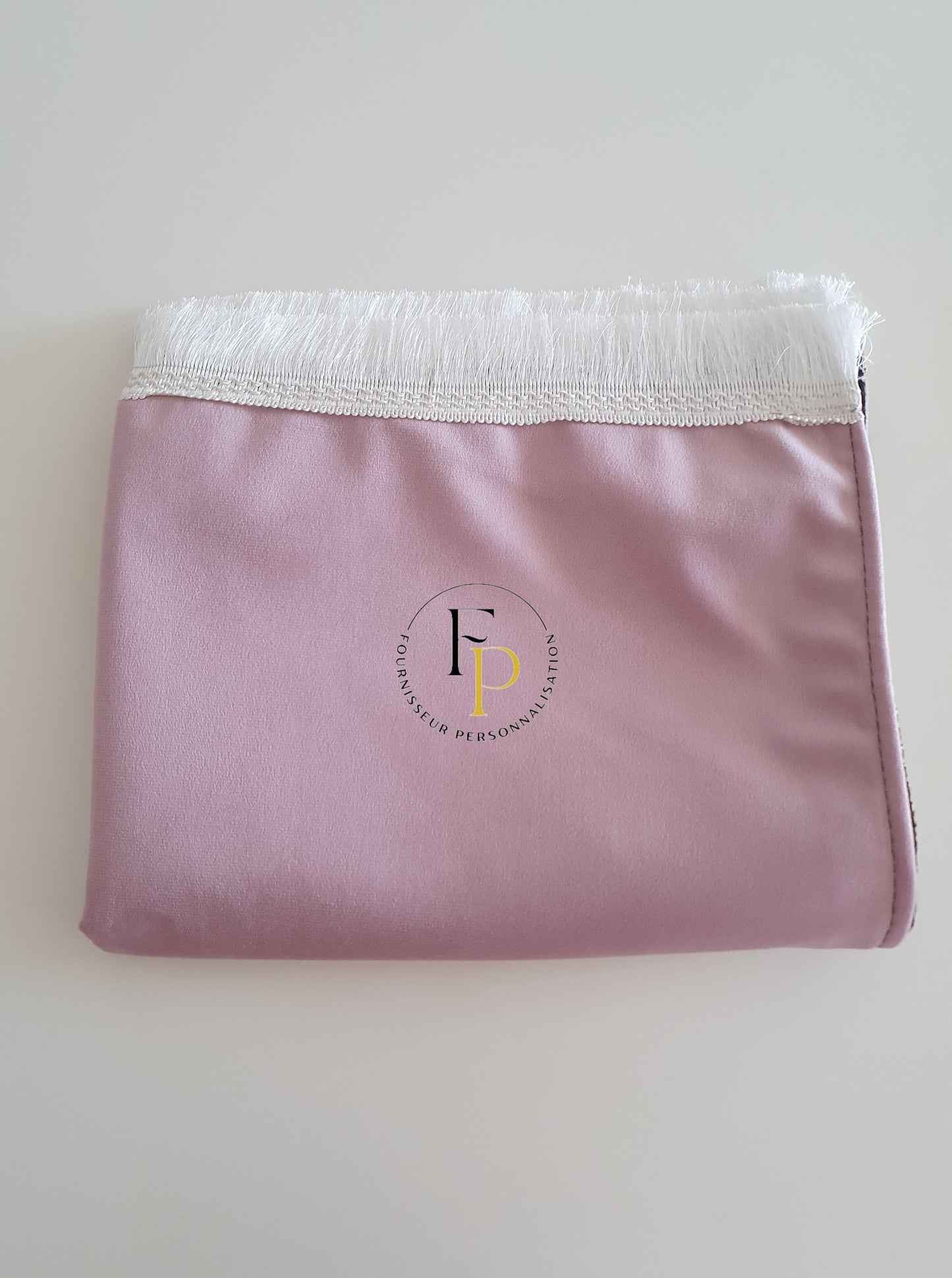 Tapis de prière fin aspect velours