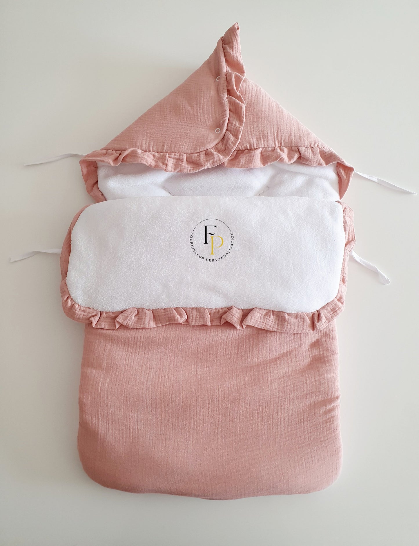 Nid d'ange gaze de coton avec passage ceinture