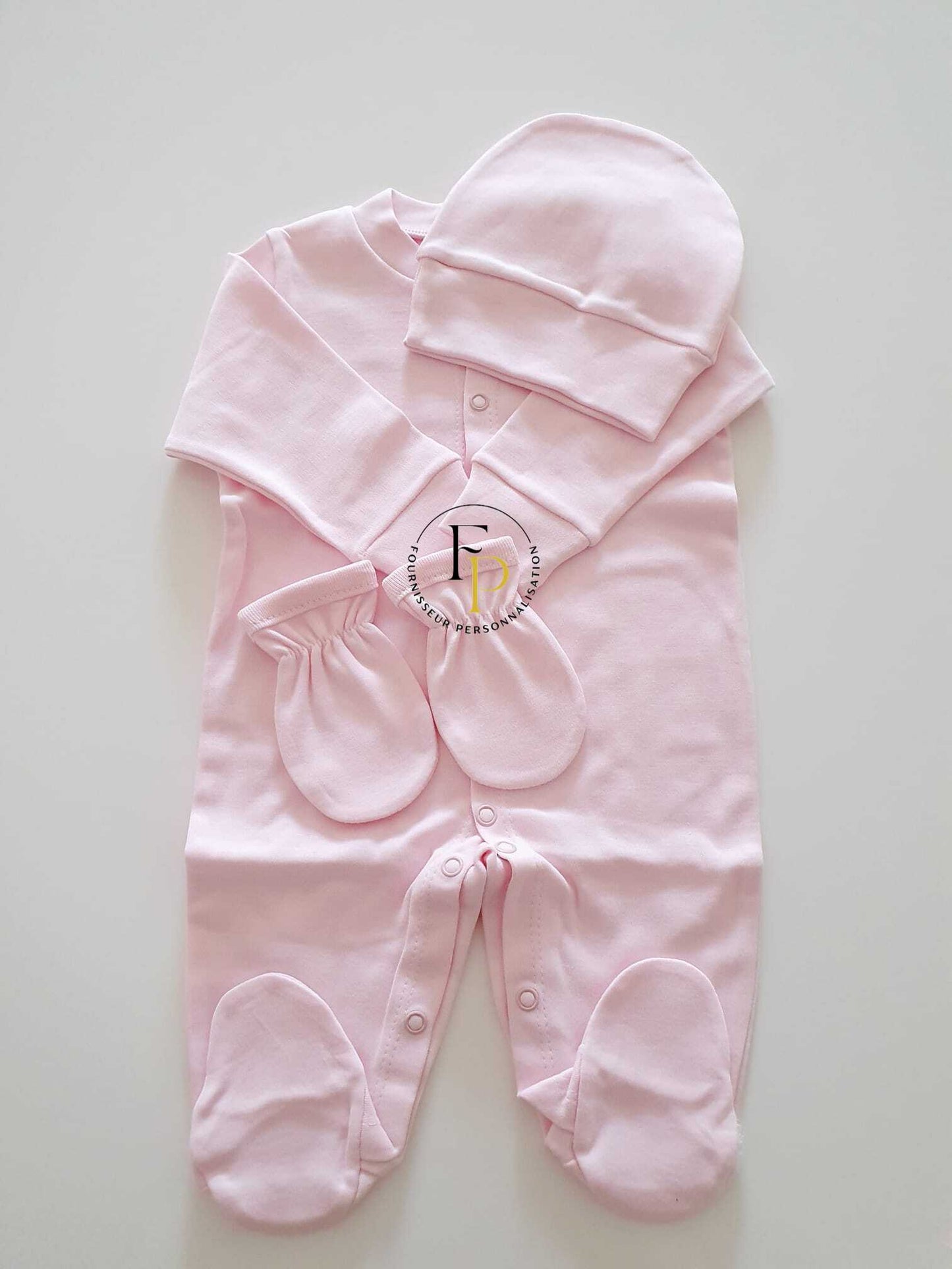 Lot de 2 ensembles bébé 100% coton