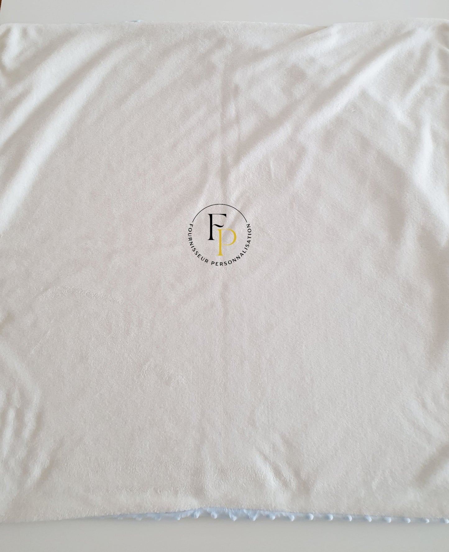 Plaid bébé minky polaire