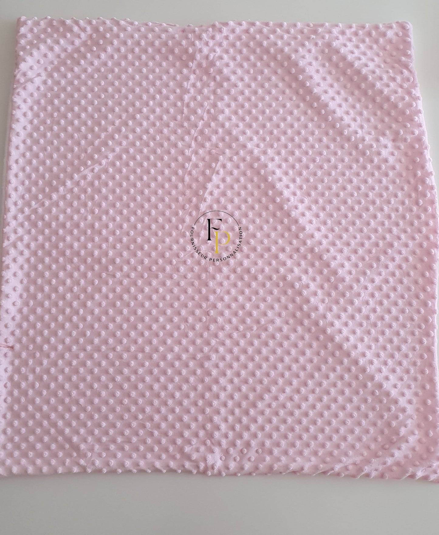 Plaid bébé minky polaire