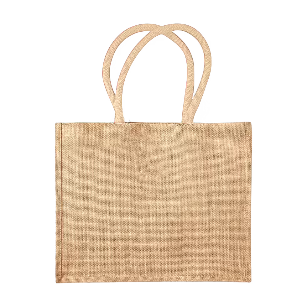 Sac en jute naturel taille L