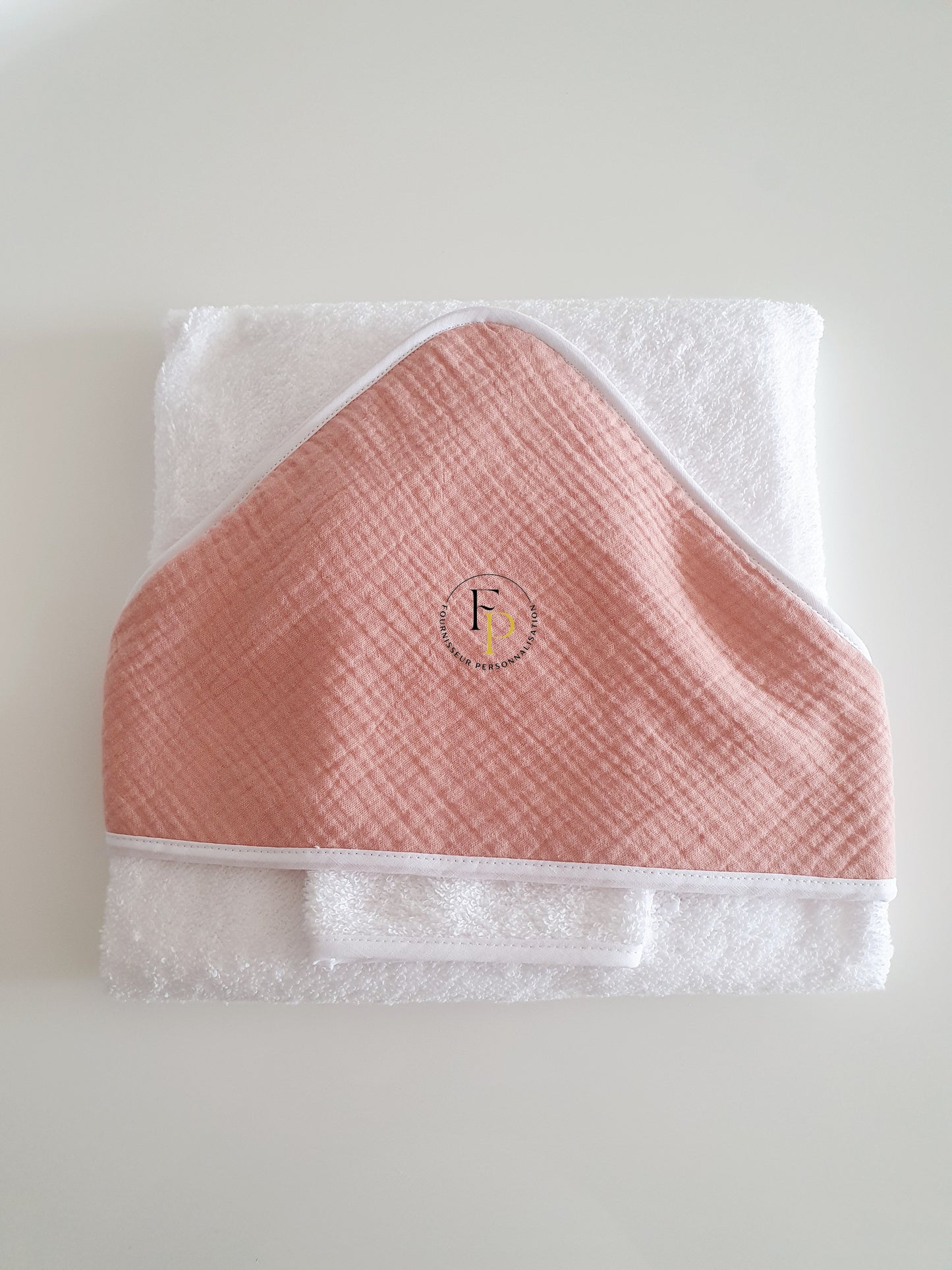 Cape de bain gaze de coton