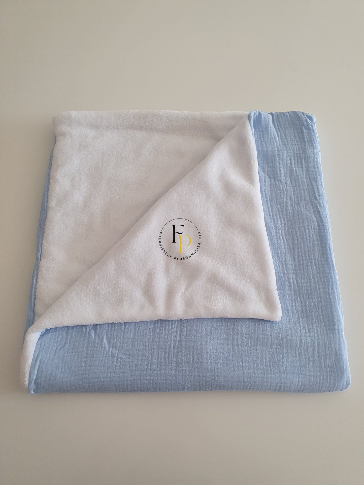 Plaid bébé gaze de coton