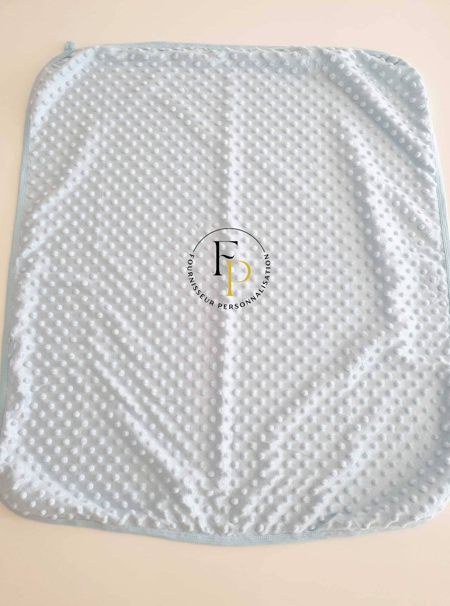 Plaid bébé minky fin