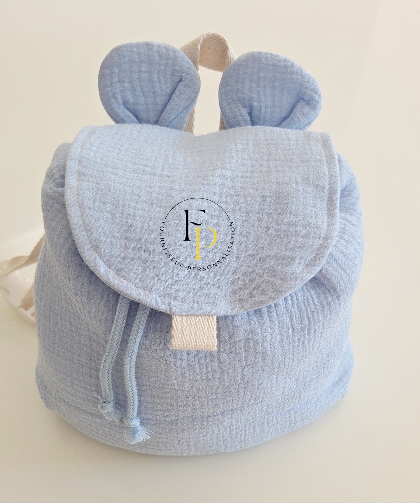 Sac à dos oreilles gaze de coton