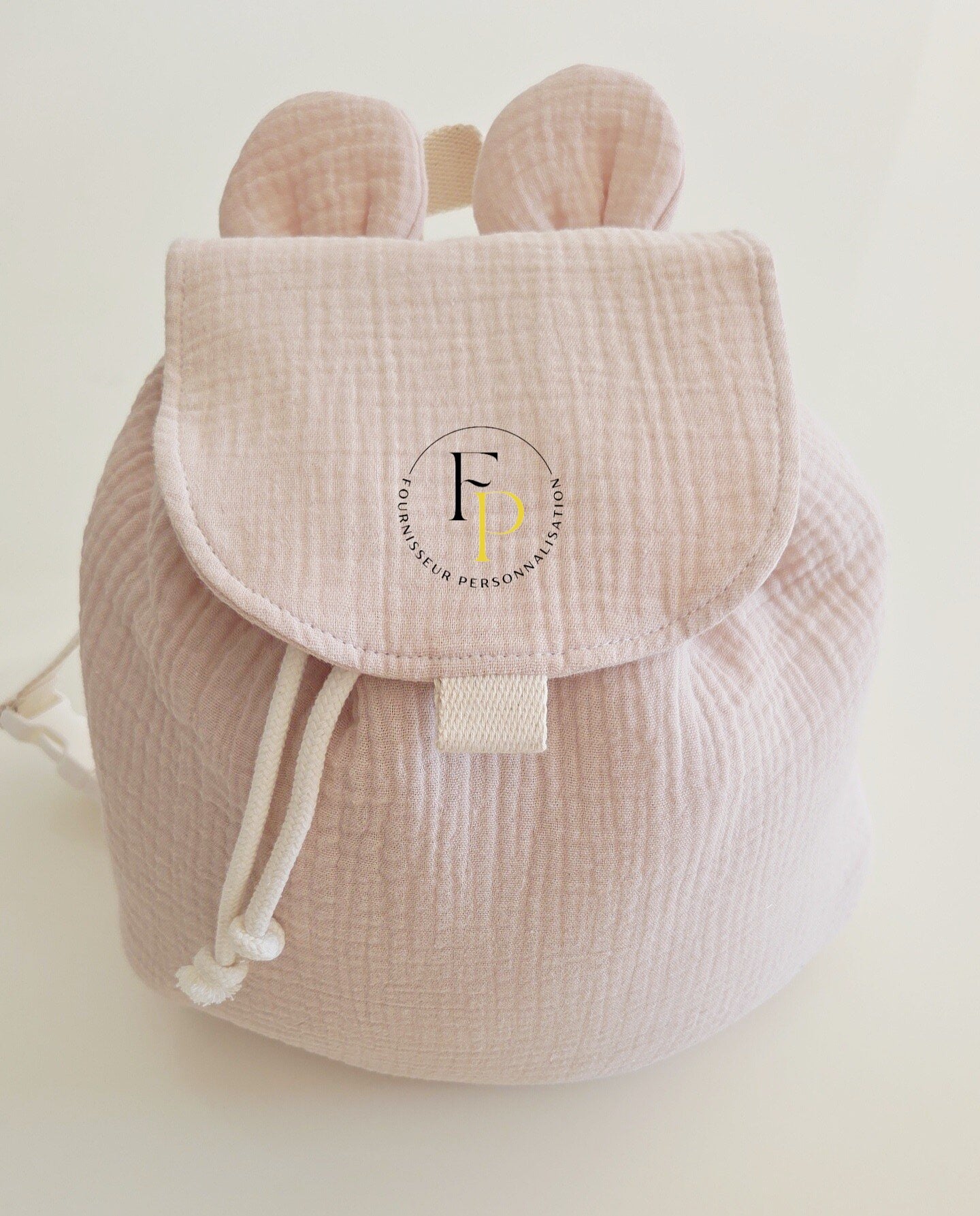 Sac à dos oreilles gaze de coton