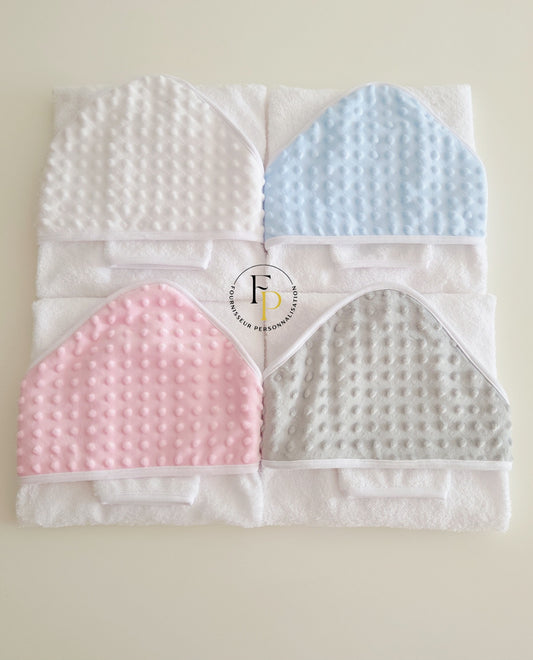 Cape de bain minky