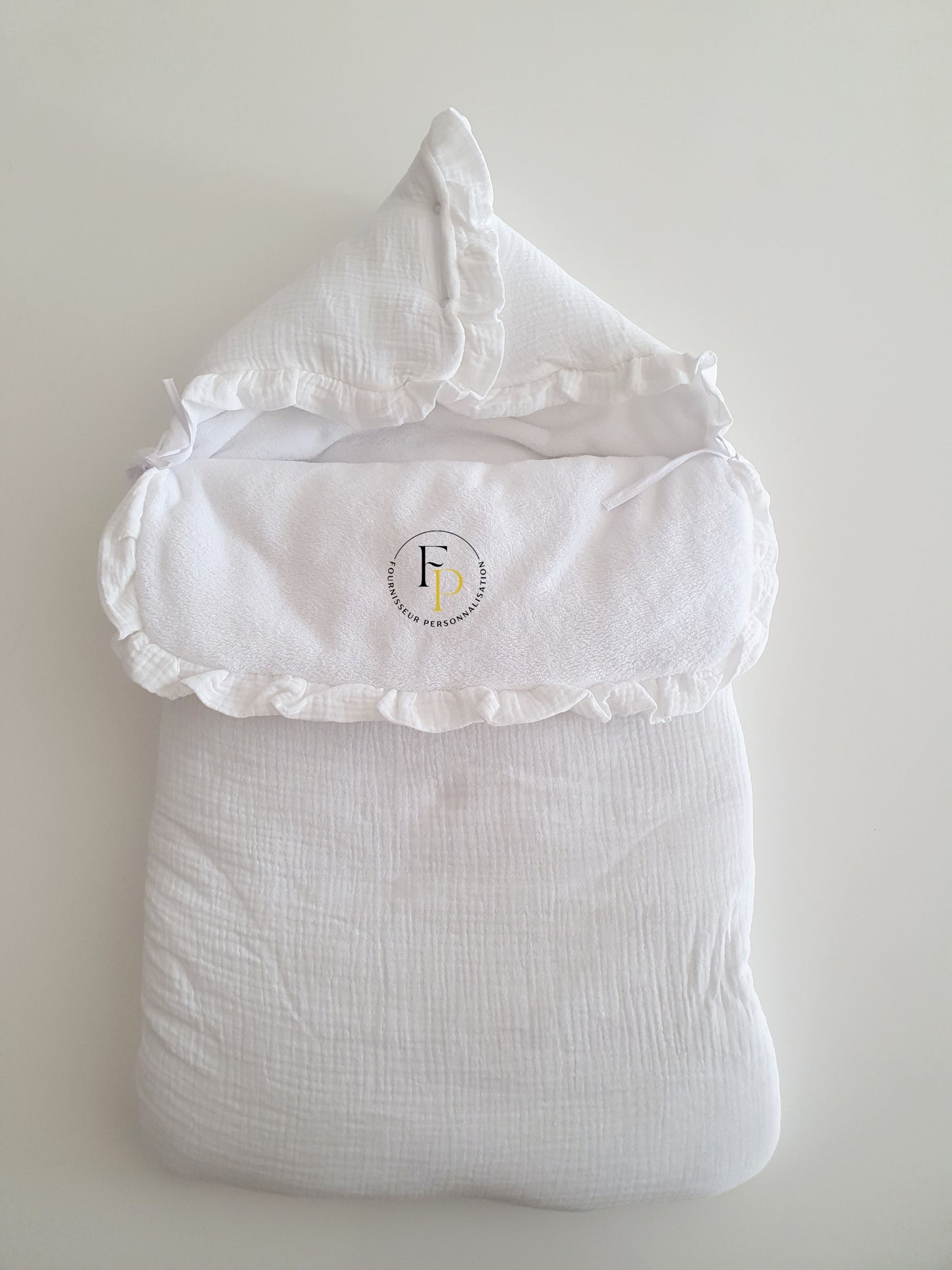 Nid d'ange gaze de coton avec passage ceinture