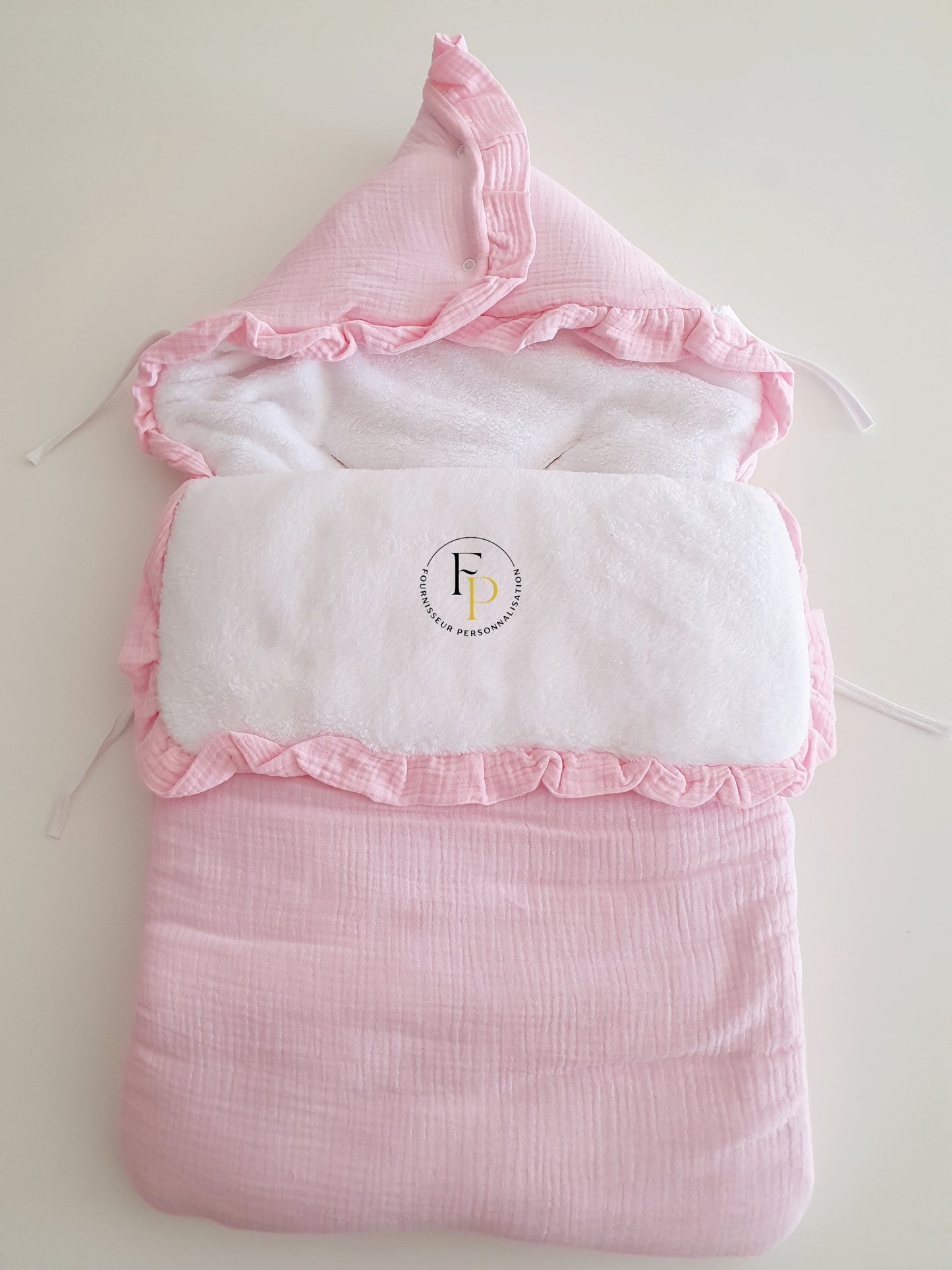 Nid d'ange gaze de coton avec passage ceinture