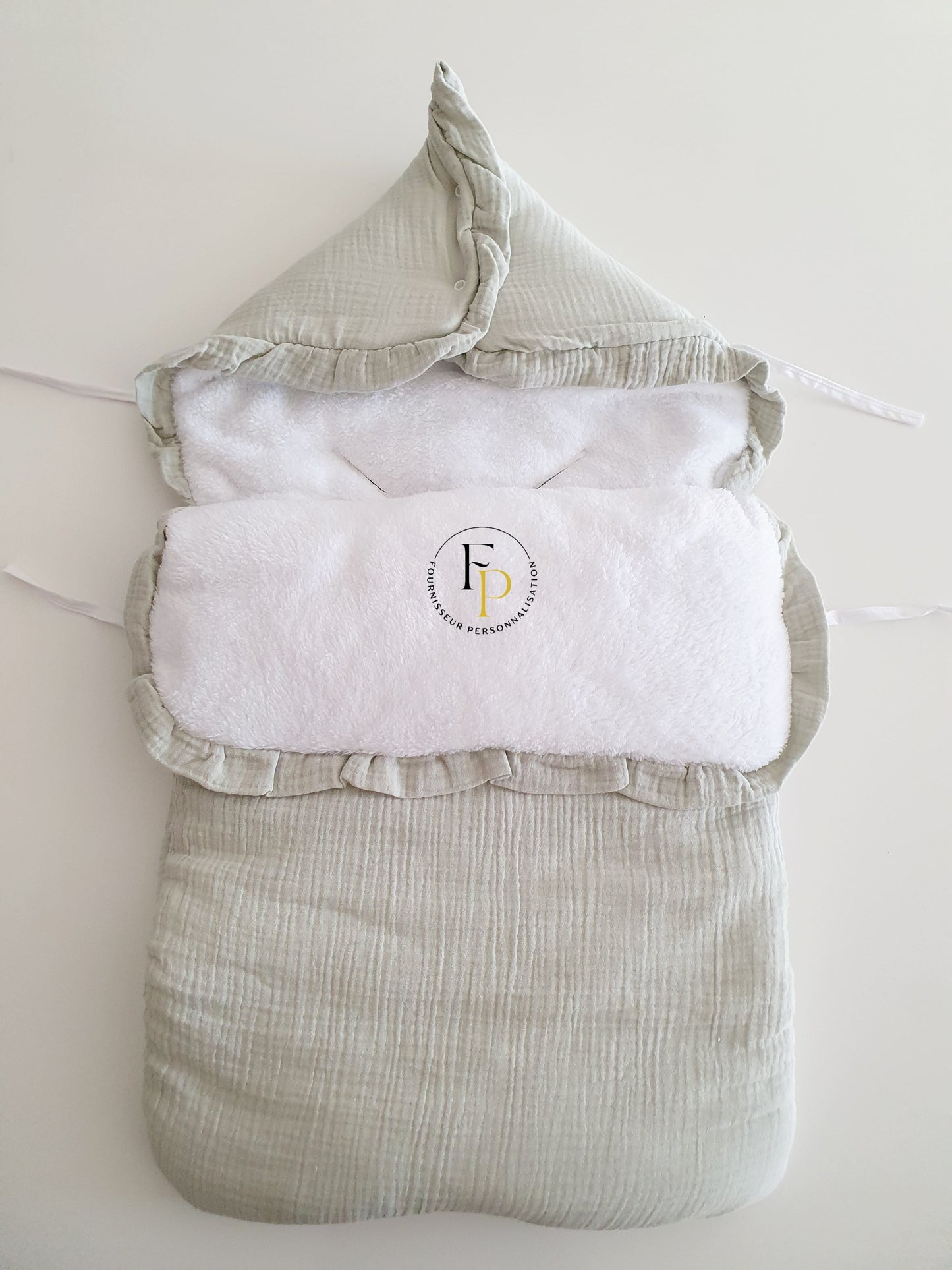 Nid d'ange gaze de coton avec passage ceinture